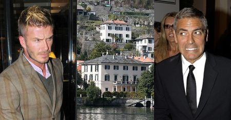 Beckham walczy o dom Clooney'a!