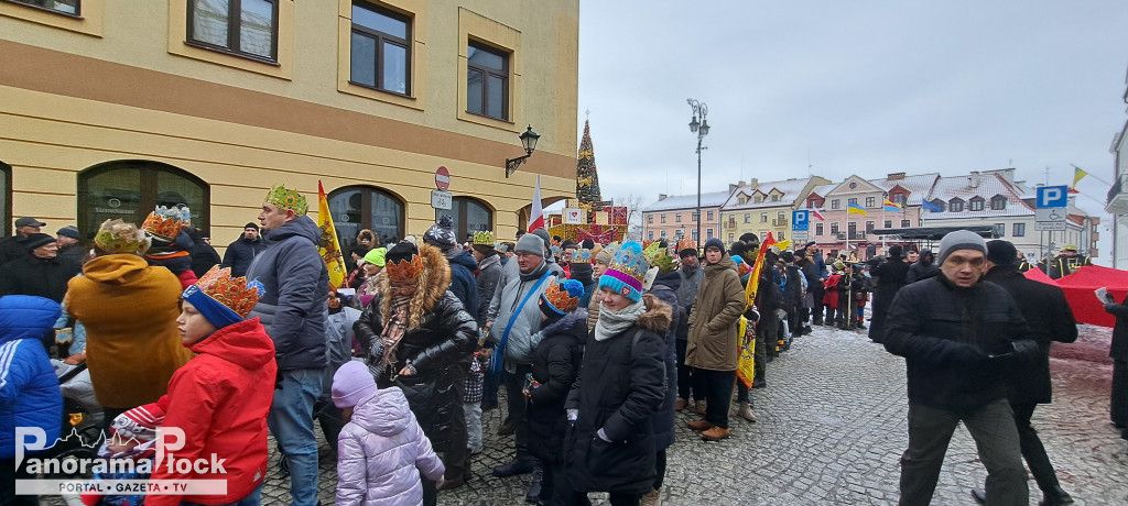 Orszak Trzech Króli 2024 w Płocku
