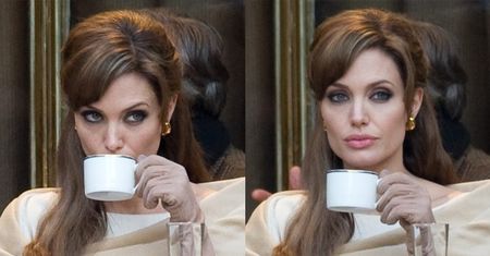 Angelina na planie nowego thrillera (ZŁA I ZIMNA?)