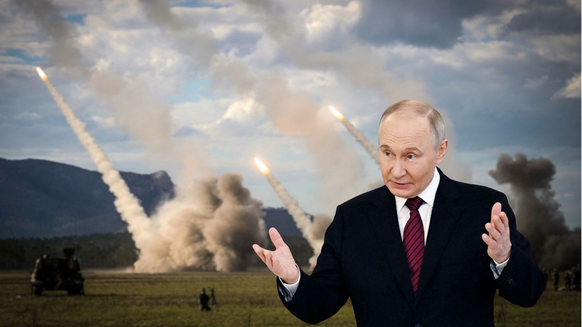 Zdjęcie główne: wystrzelenie pocisków HIMARS / Władimir Putin