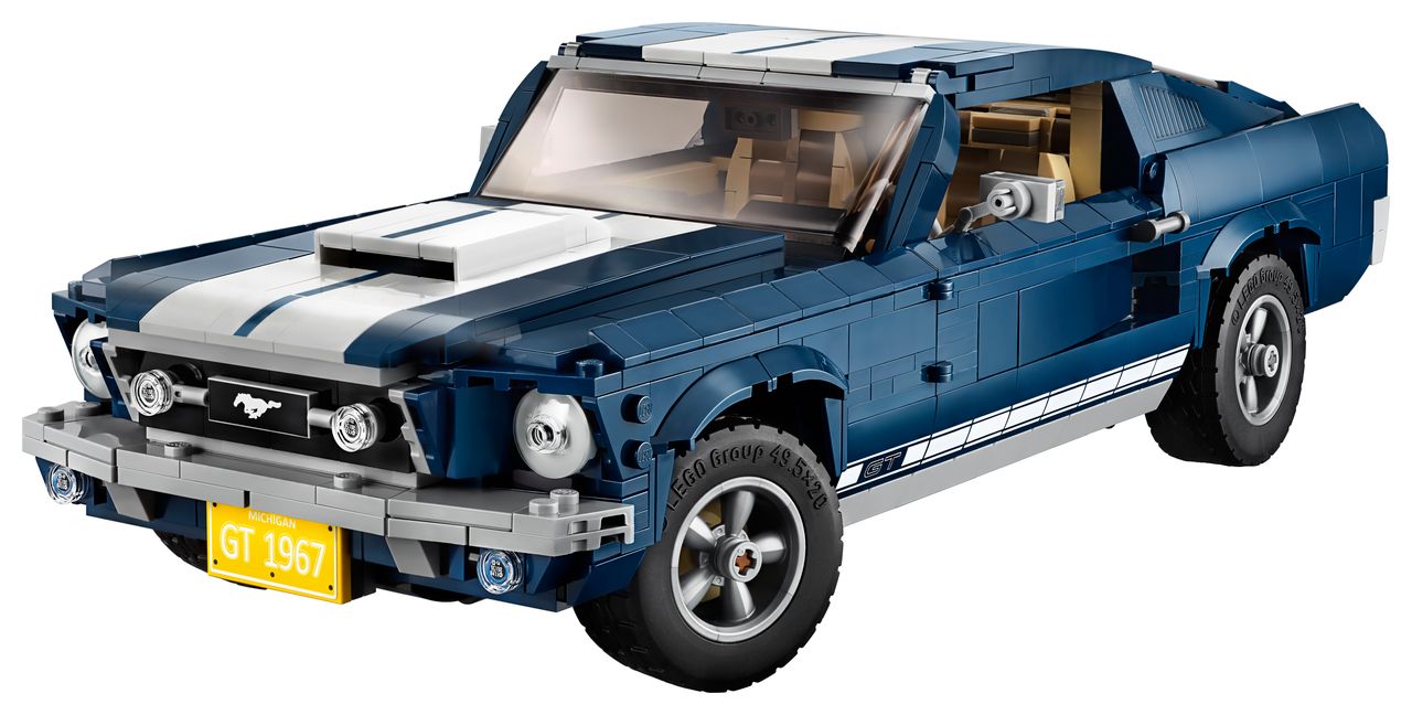 Ford Mustang z klocków LEGO. Klasyk wjeżdża na sklepowe półki