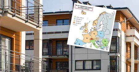 Ile mkw. mieszkania kupimy za milion zł? Mapa pokazuje ogromne różnice
