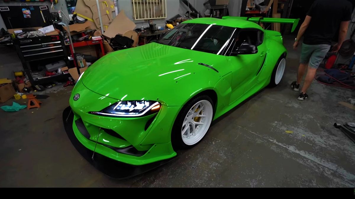 Rocket Bunny przygotował body-kit dla nowej Toyoty Supry