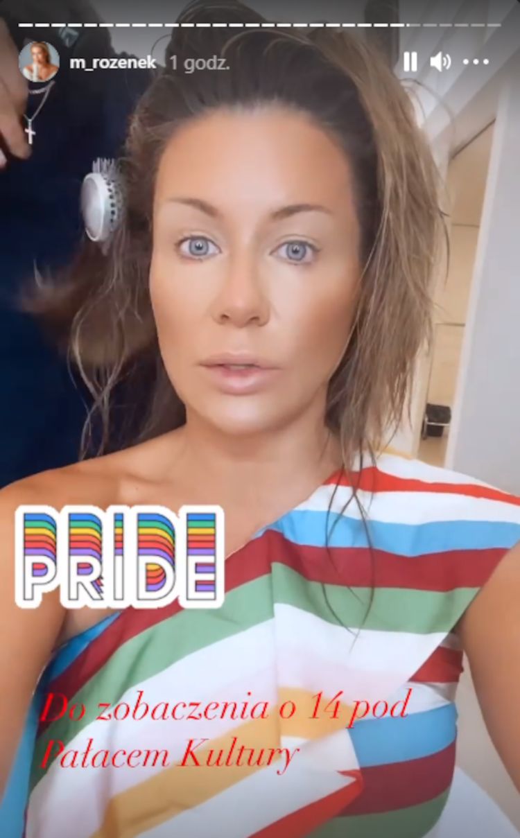 Małgorzata Rozenek odpicowuje się na Paradę Równości. Doceniacie jej zaangażowanie?
