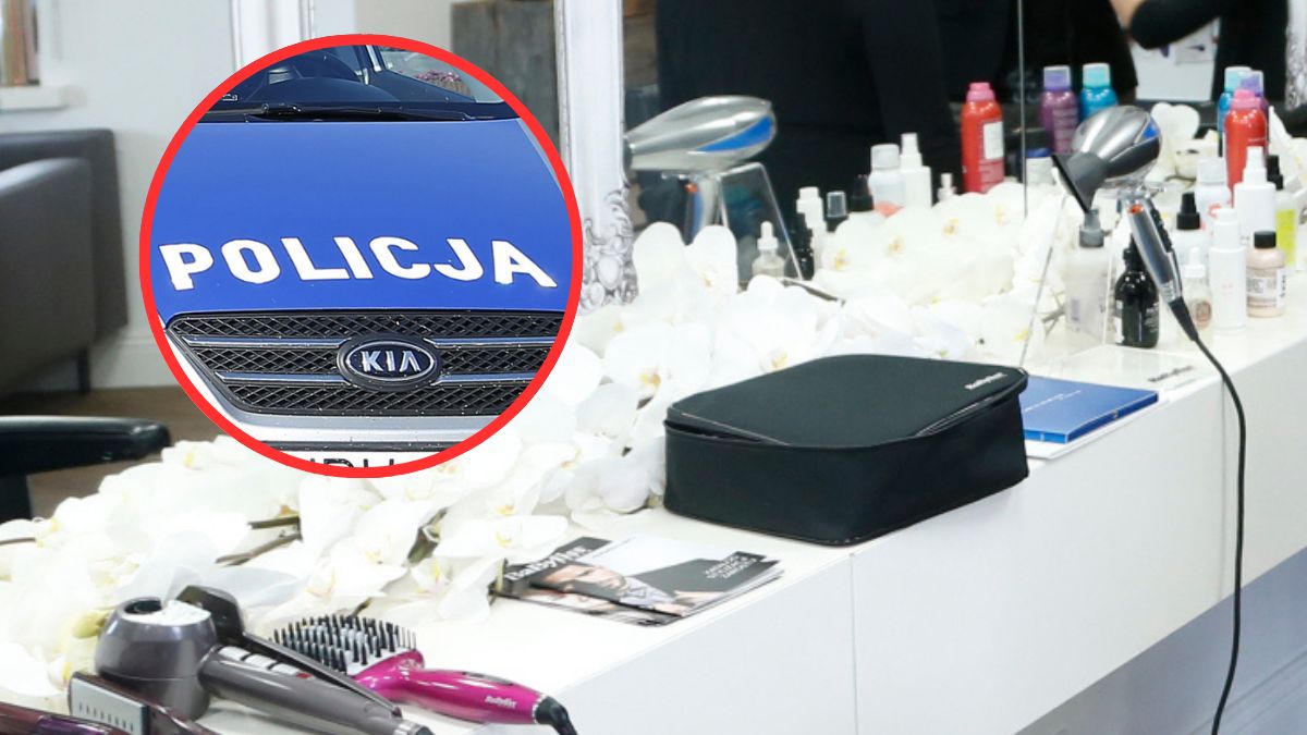 Ukradł z salonu fryzjerskiego włosy o wartości 800 tys. zł