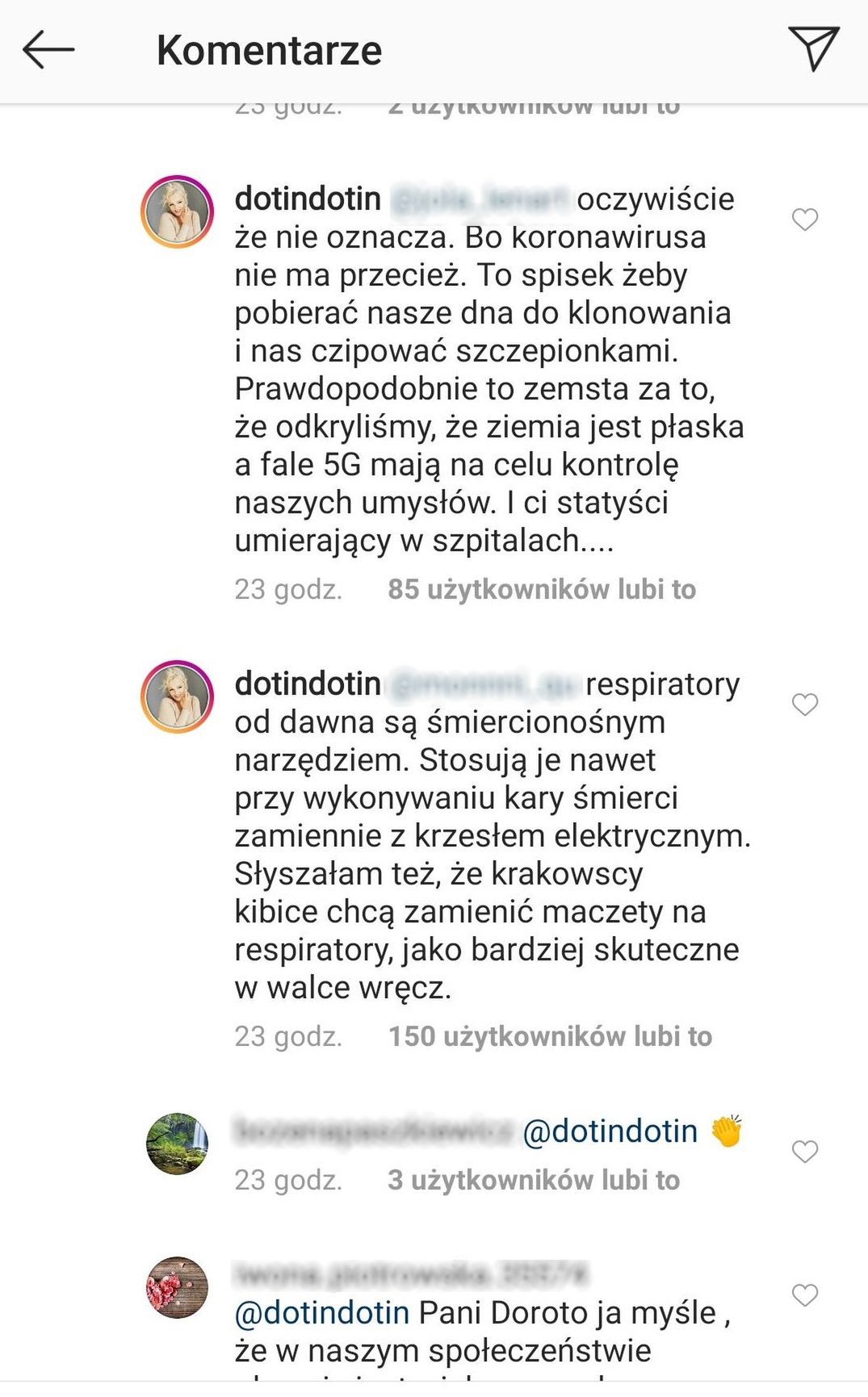 Burza w komentarzach pod postem Doroty Szelągowskiej