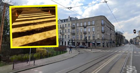 Malowali pasy podczas ulewy. Oto efekt