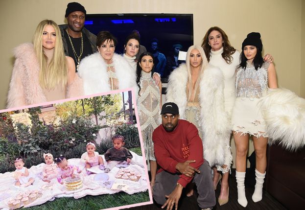 Najmłodsi Kardashianowie razem na jednym zdjęciu: True, Dream, Stormi, Saint i Chicago (FOTO)