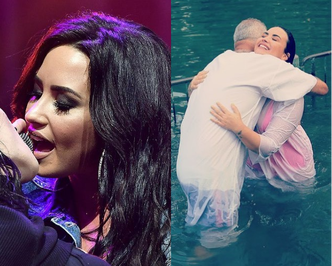 Demi Lovato WZIĘŁA CHRZEST w rzece Jordan: "Nigdy w życiu nie czułam się bardziej odnowiona"