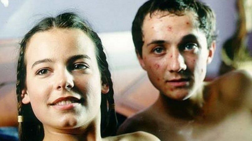 Anna Mucha i Wojciech Klata w "Chłopaki nie płaczą"