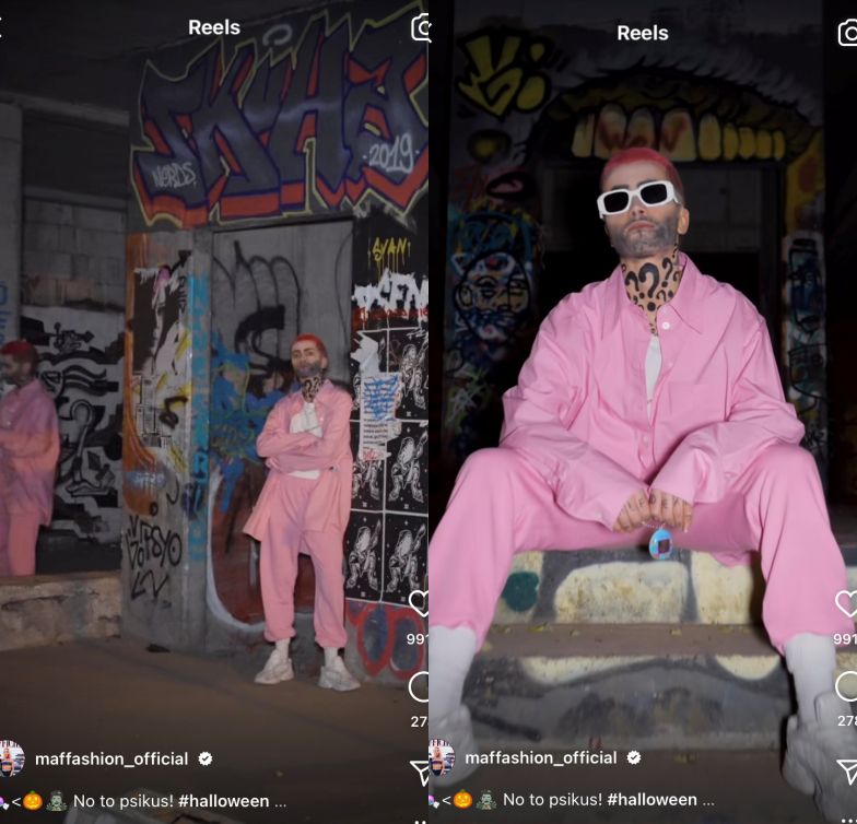Maffashion przebrała się za Quebonafide