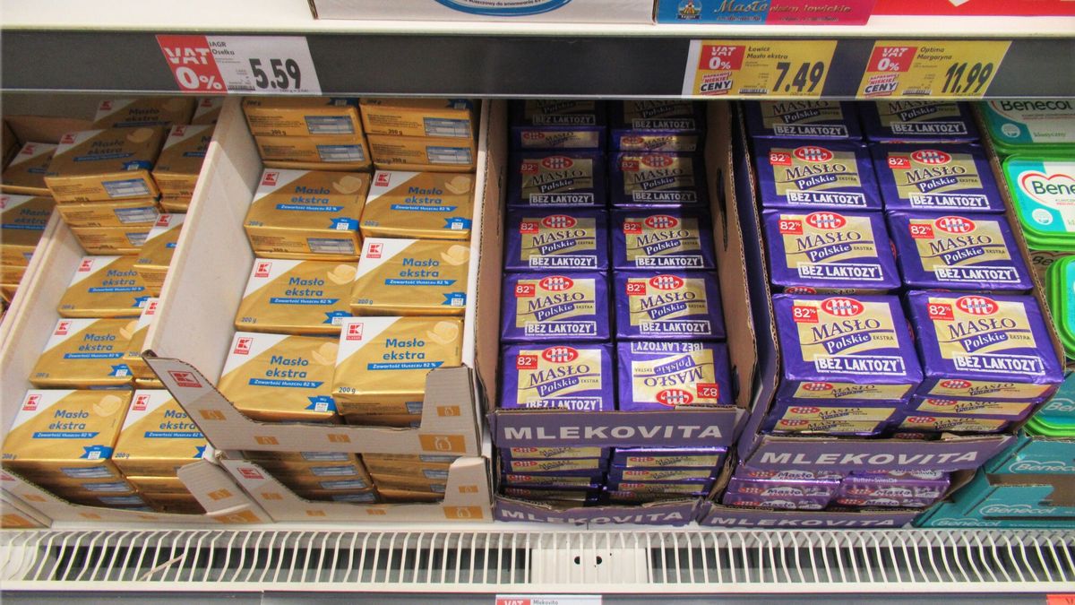 Ceny masła poszły w górę. Zdjęcie ilustracyjne PHOTO: ZOFIA I MAREK BAZAK / EAST NEWS 