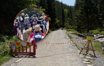 Nagranie z Tatr. Turyści zignorowali zakaz. "Brak słów"