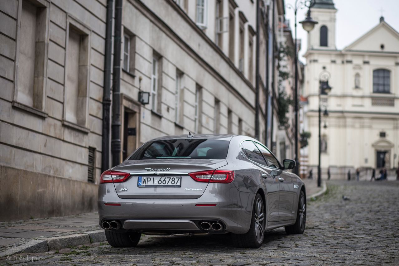 Maserati Quattroporte S Q4 (2018) (fot. Mateusz Żuchowski)