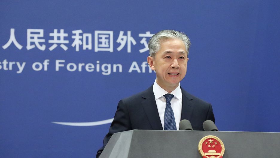 Wang Wenbin, rzecznik chińskiego Ministerstwa Spraw Zagranicznych