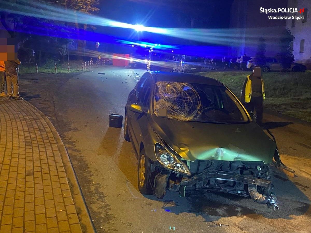 Śmiertelnie potrącenie na Śląsku. Kierowca był kompletnie pijany