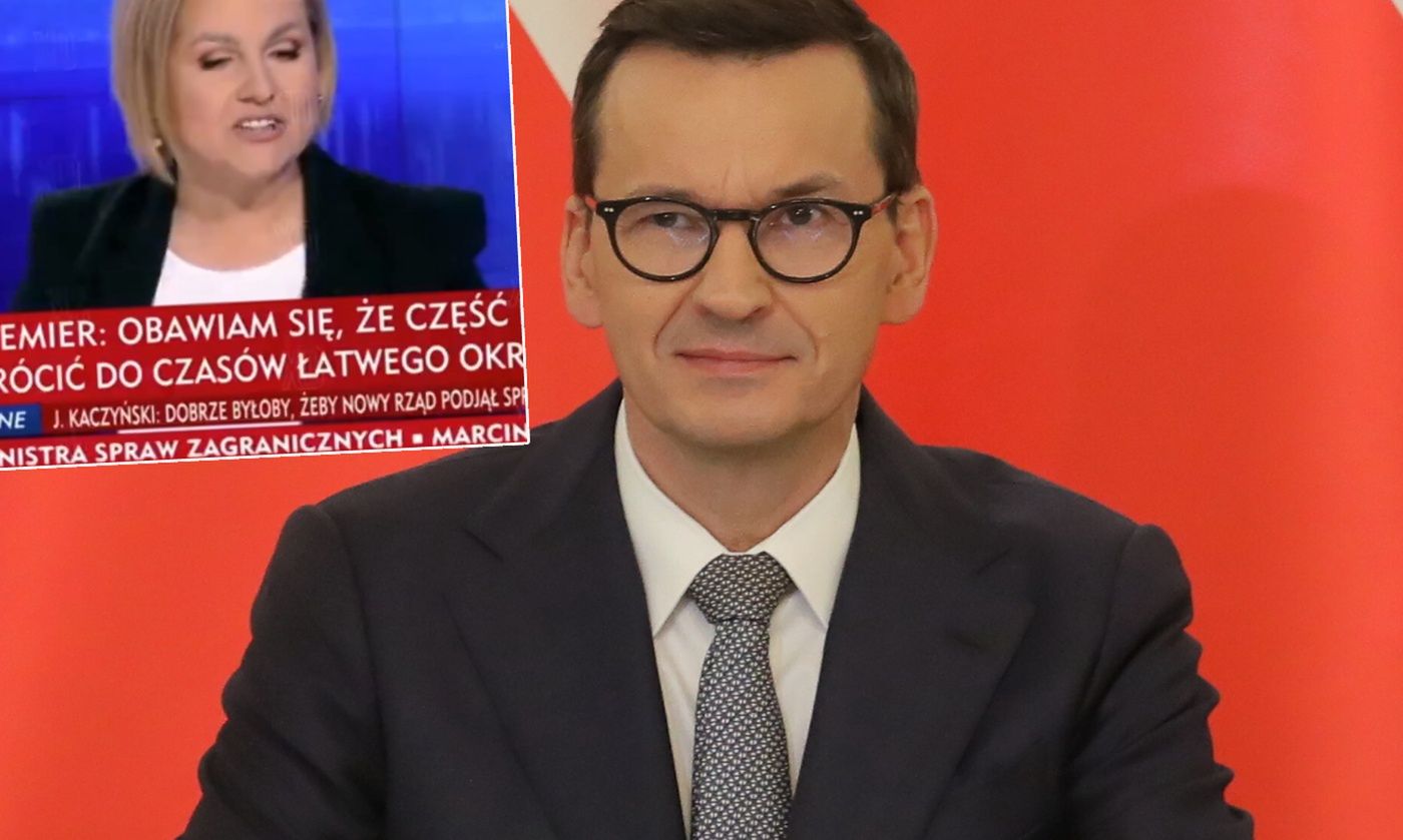 Mateusz Morawiecki pojawił się w "Gościu Wiadomości". Mówił o TVP