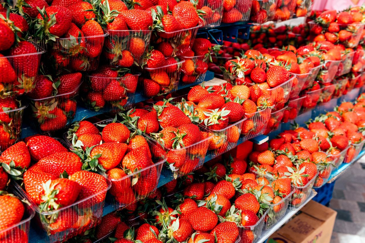 "Brzydkie zagranie". Taki widok na straganie. Aż się obruszyła