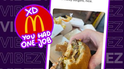 Rosyjska kopia McDonald’s sprzedaje hamburgery z PLEŚNIĄ? "Jakość" powala XDD