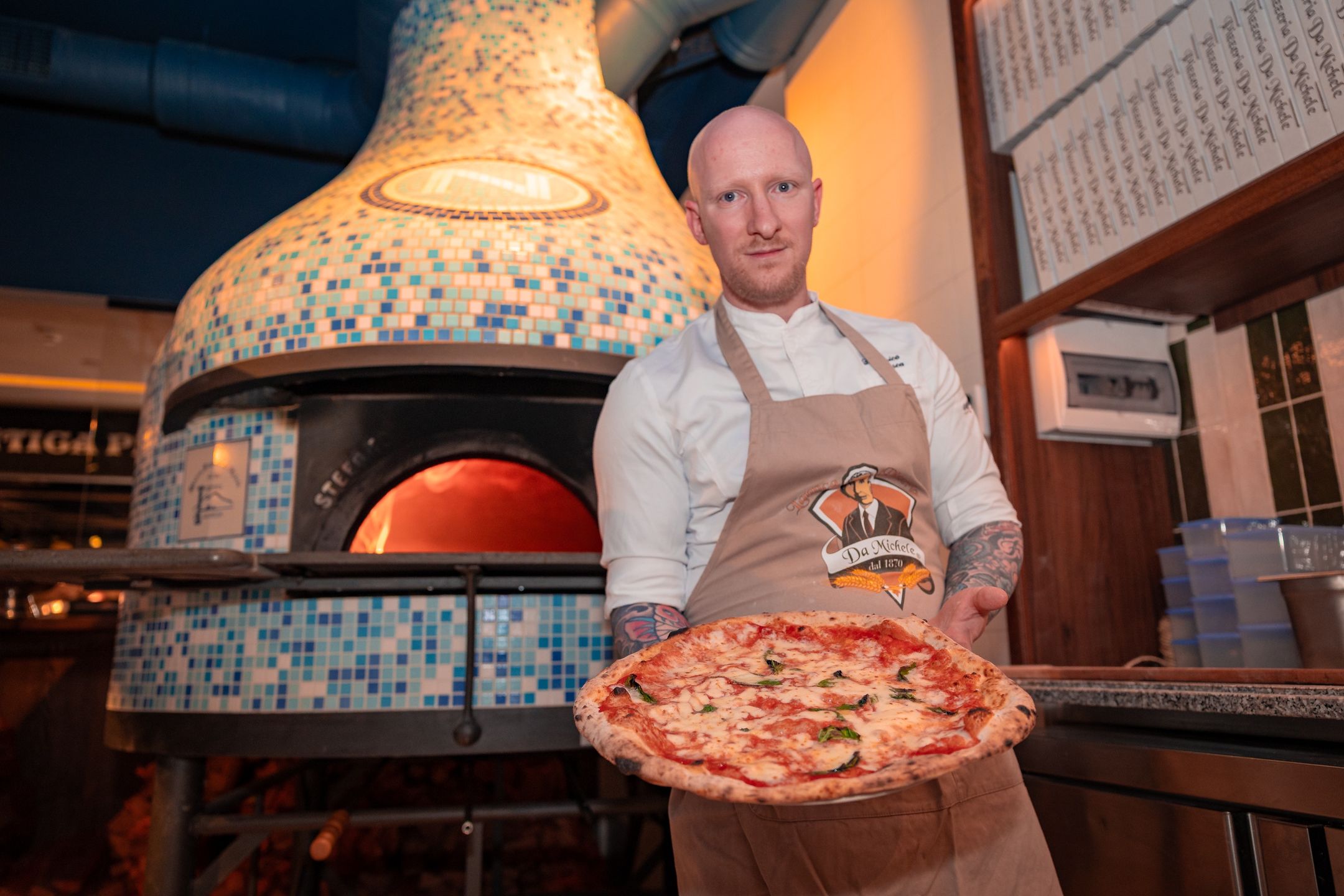 Pizzaiolo z Da Michele