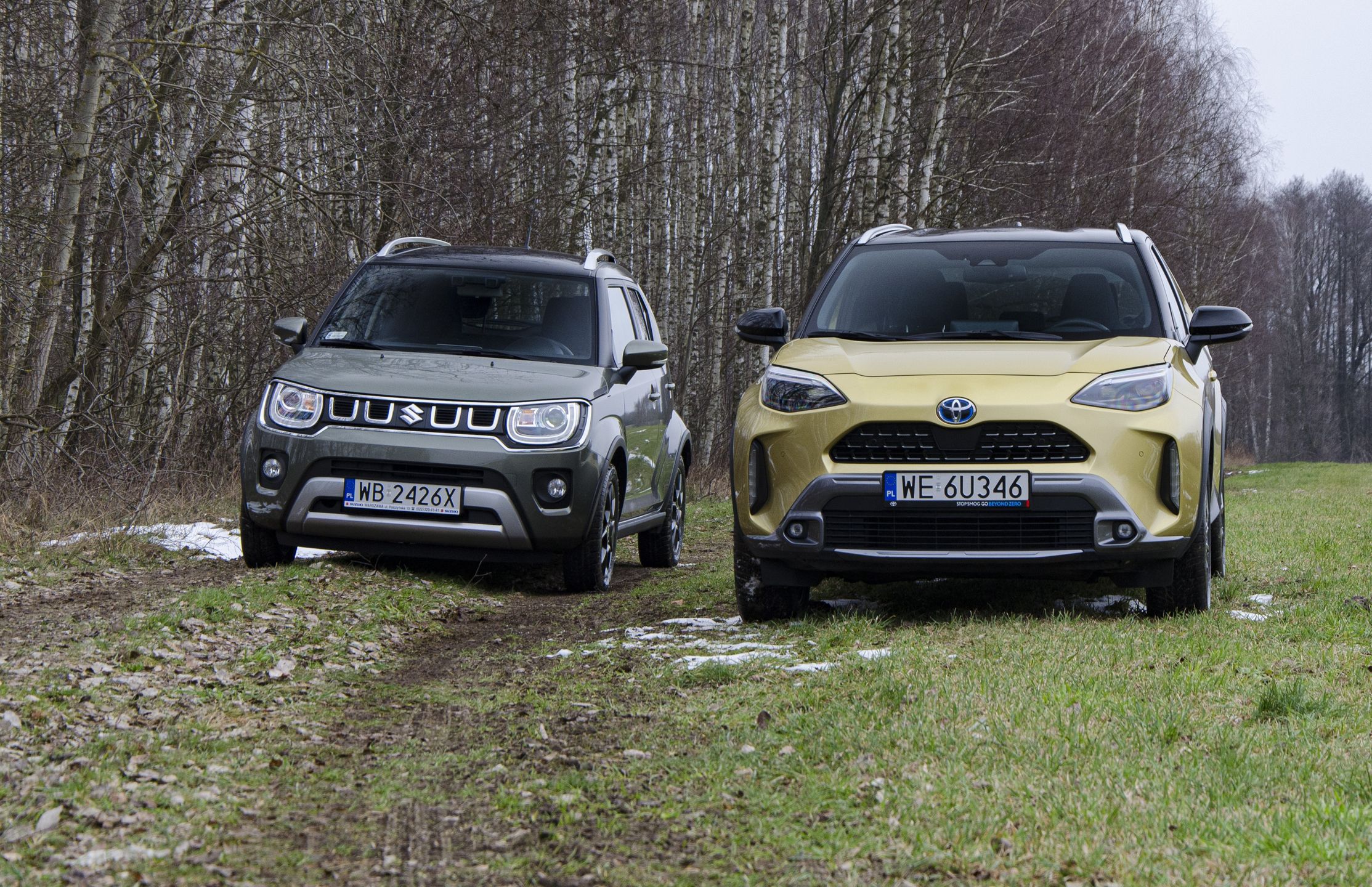Suzuki Ignis i Toyota Yaris Cross