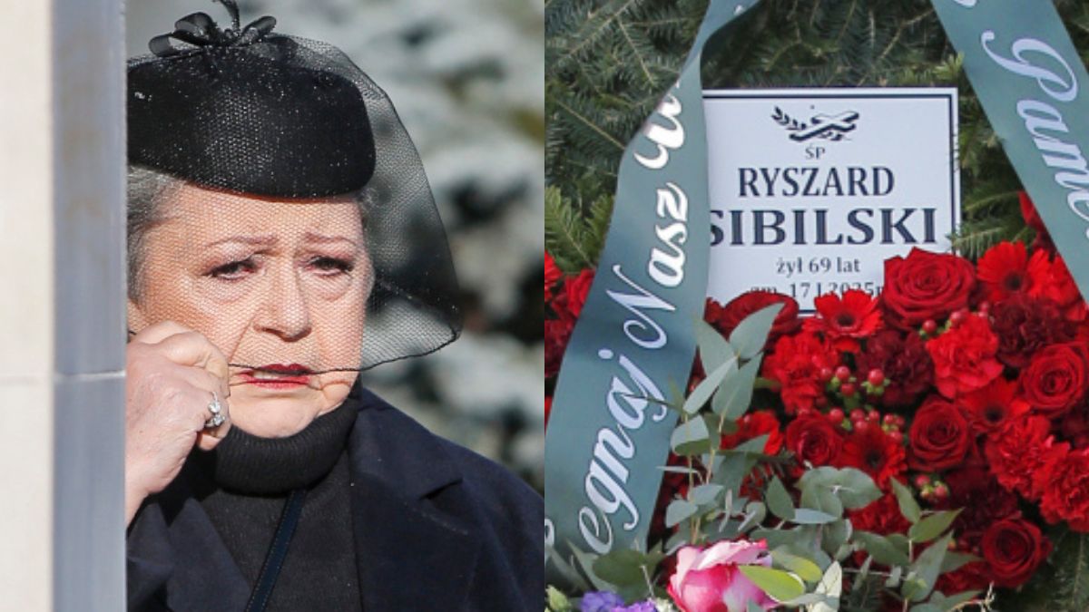 Wzruszający widok grobu męża i córki Ewy Bem