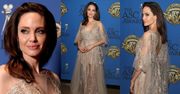 Elegancka Angelina Jolie odbiera nagrodę w Hollywood