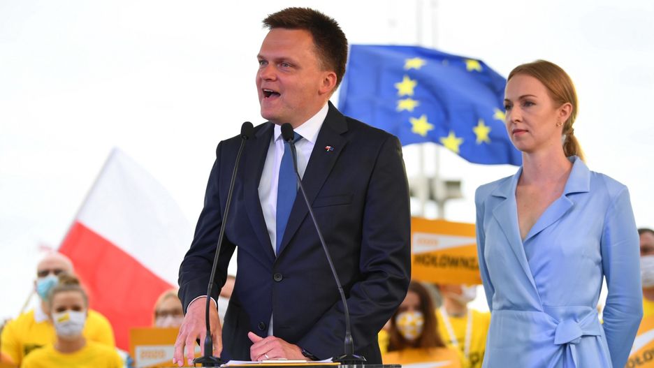 Wybory 2020. Szymon Hołownia o słowa Andrzeja Dudy. "Homofobiczne brednia grożą tragedią"
