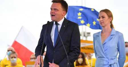 Wybory 2020. Szymon Hołownia o słowach Andrzeja Dudy. "Homofobiczne brednie grożą tragedią"