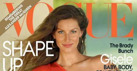 Gisele z synkiem w "Vogue'u"!
