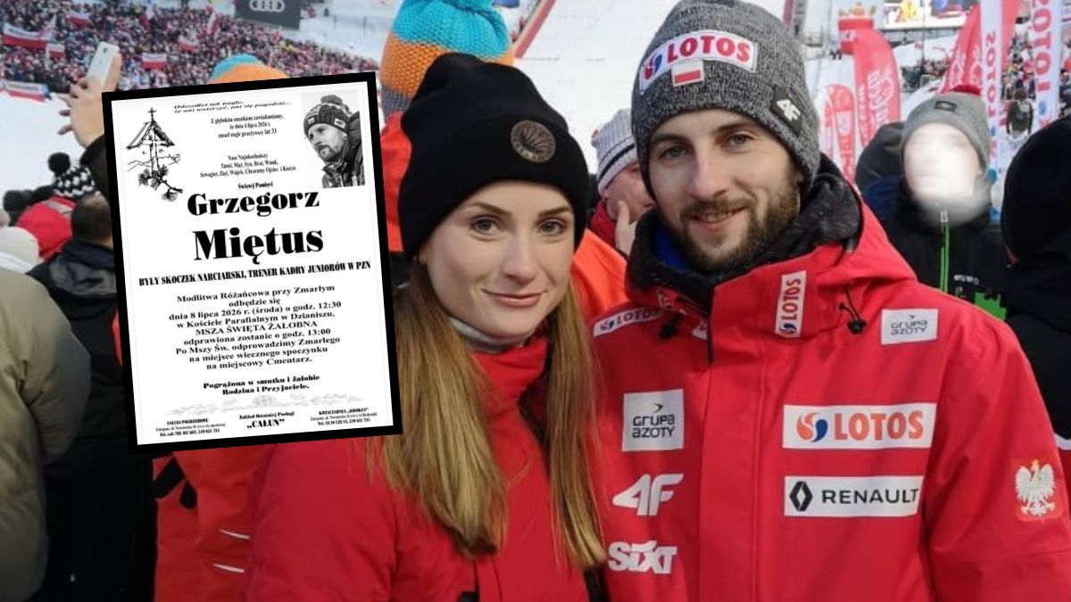 Żona Grzegorza Miętusa podała szczegóły pogrzebu