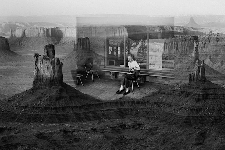 Fotografie z przeszłości ożywają we współczesnych sceneriach 4