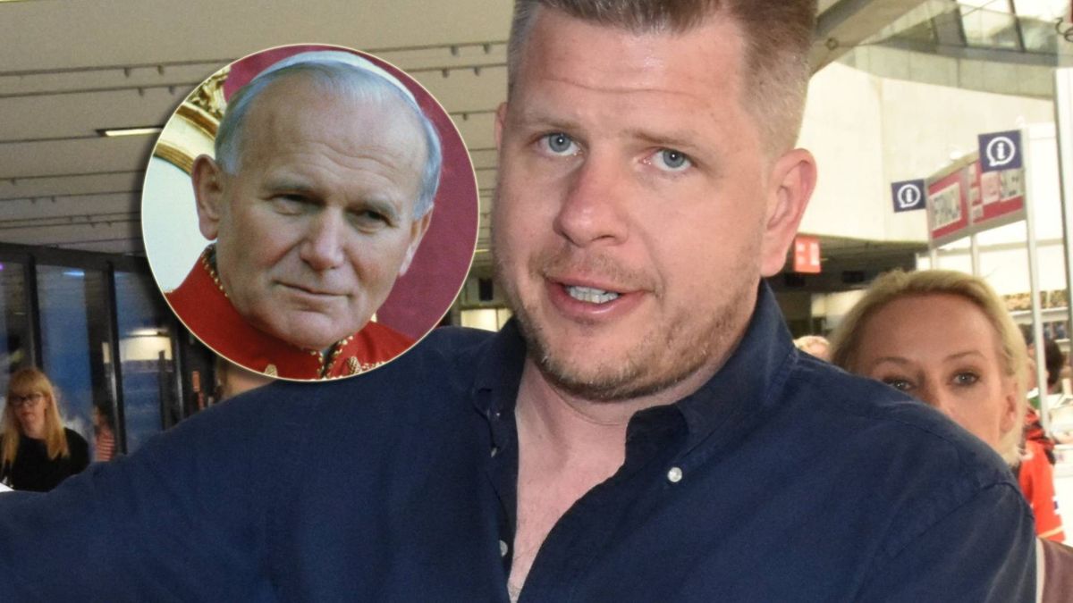 Filip Chajzer jak Jan Paweł II