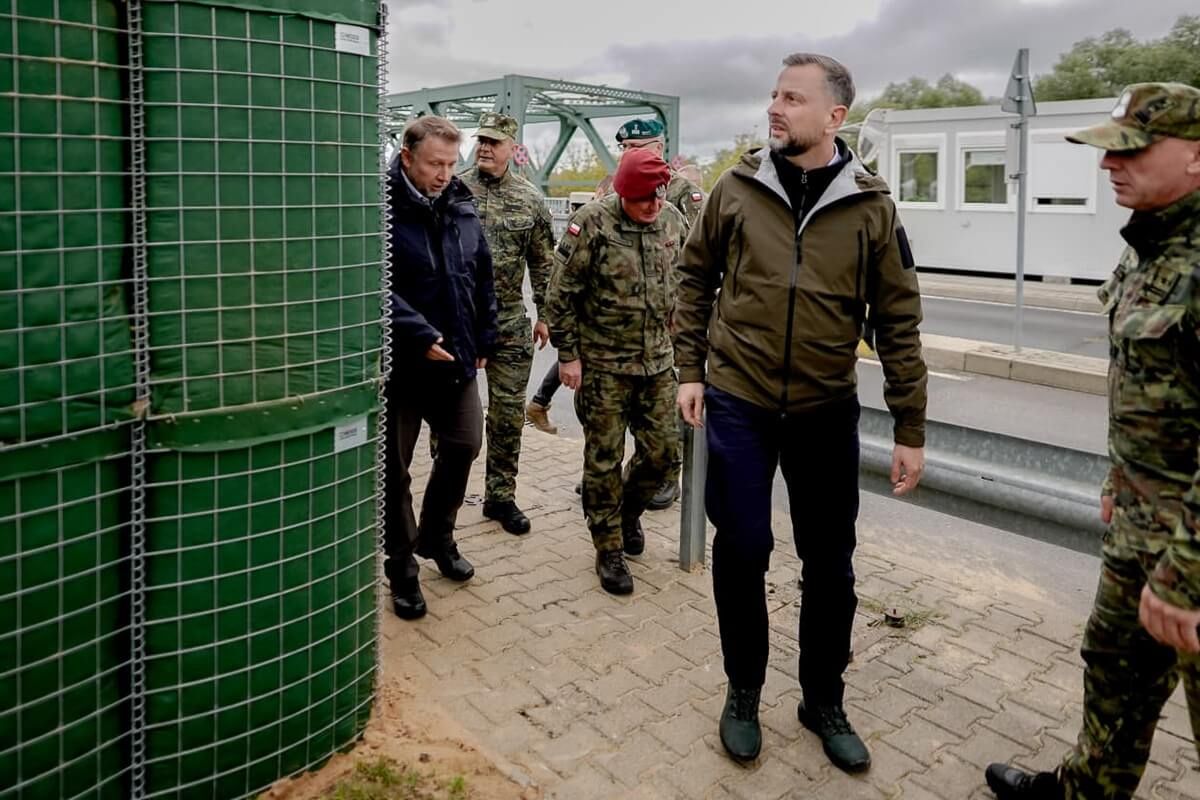 Marcin Kierwiński i Władysław Kosiniak-Kamysz w Dorohusku