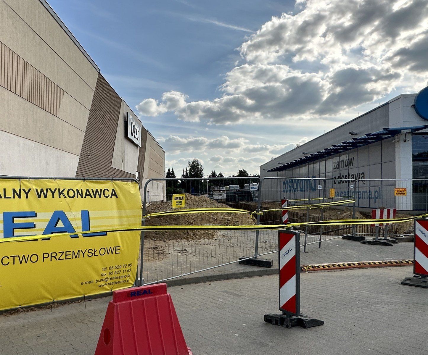 Inwestycja przy Galerii Leszno