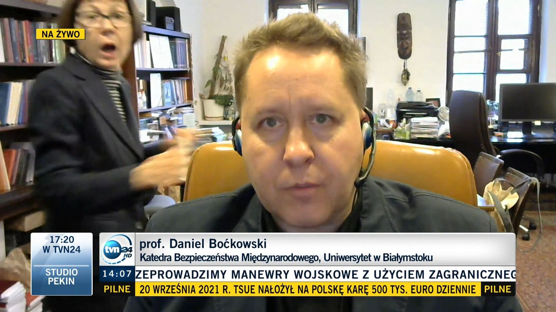 Gdy zorientowała się, co się dzieje, szybko uciekła