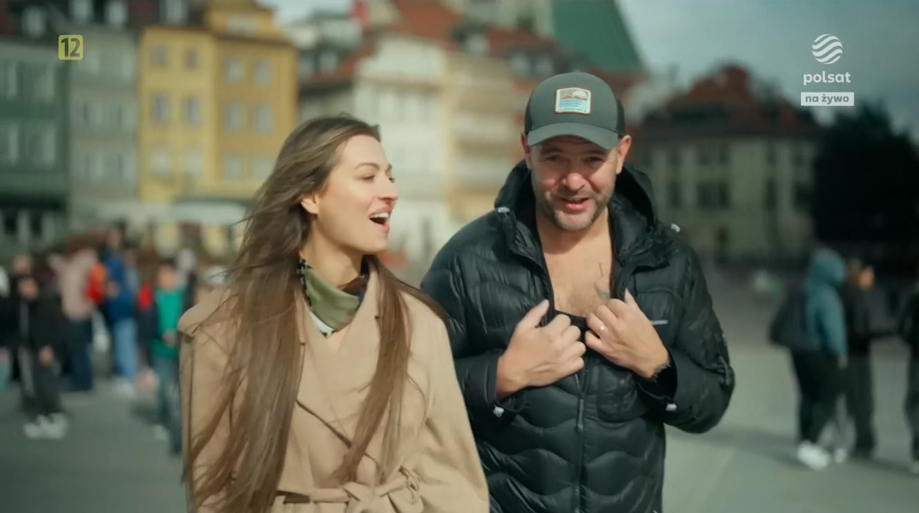 Tomasz Karolak depiluje się przed programem