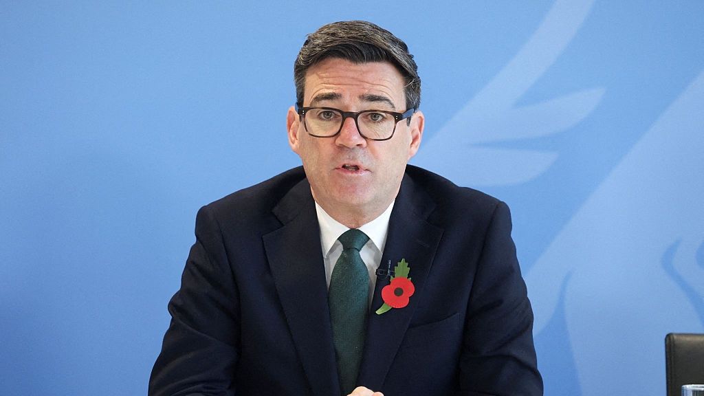  Brytyjski premier Andy Burnham
