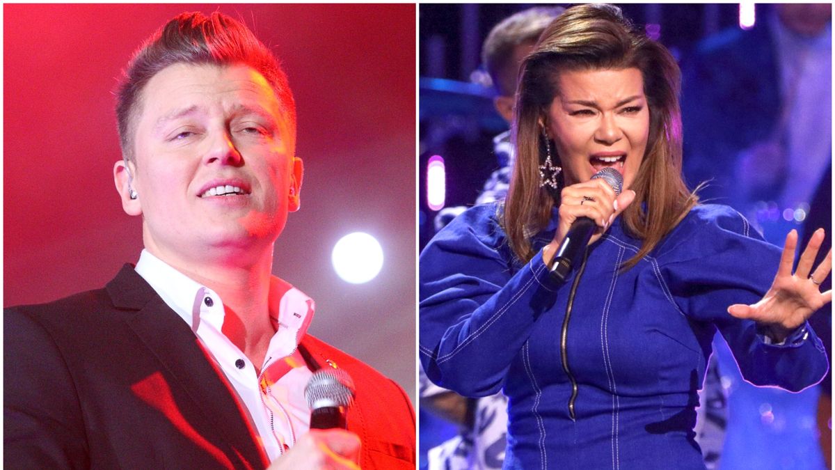 Rafał Brzozowski i Edyta Górniak