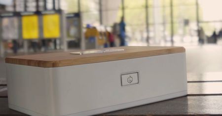 Pojemnik Heatbox podgrzeje jedzenie za pomocą pary