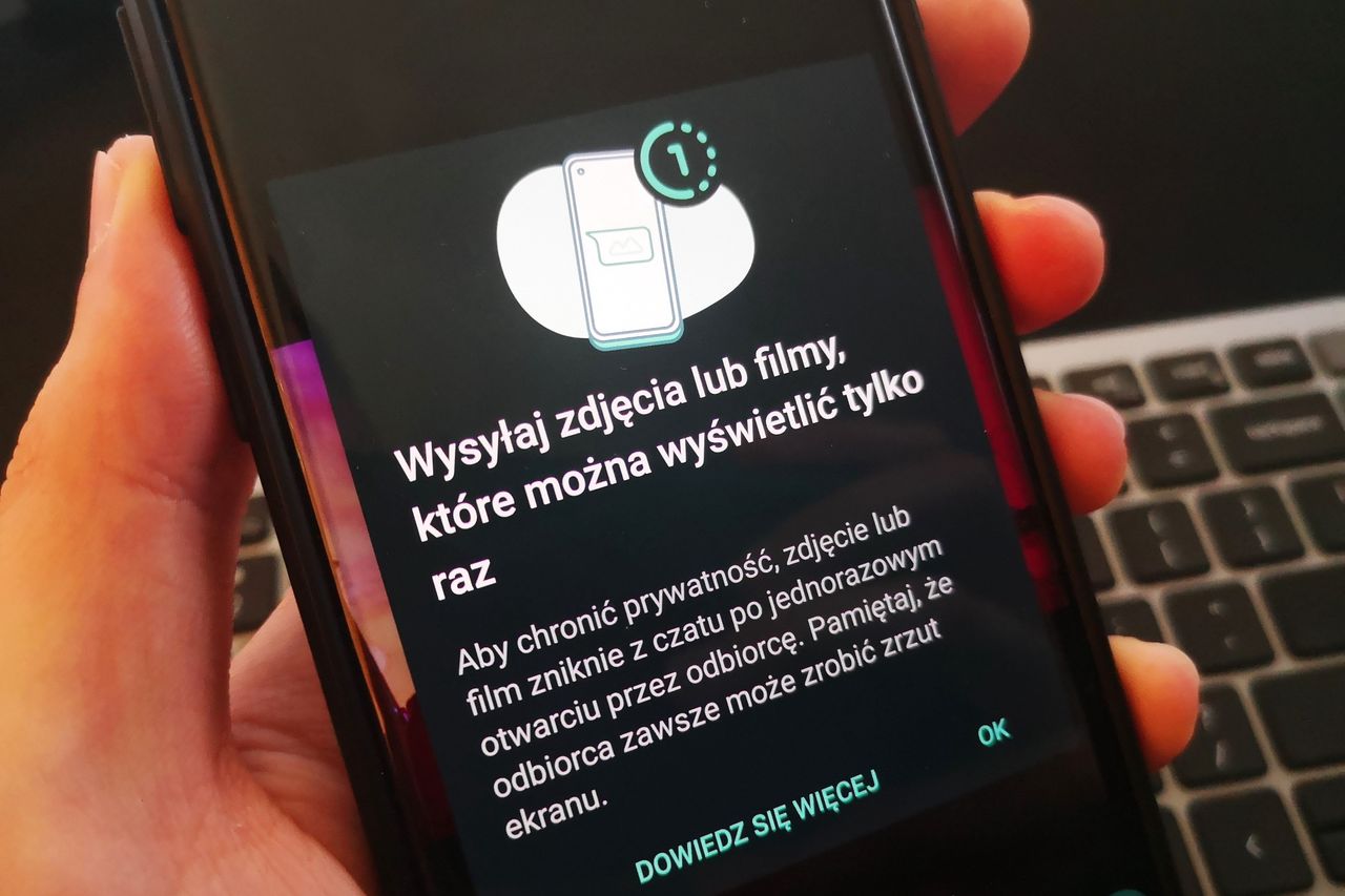 WhatsApp zyskał funkcję "znikających zdjęć"