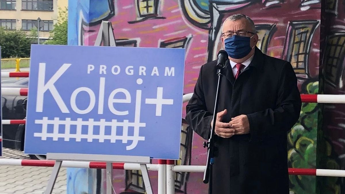 Start programu Kolej Plus zapowiedział minister infrastruktury Andrzej Adamczyk.