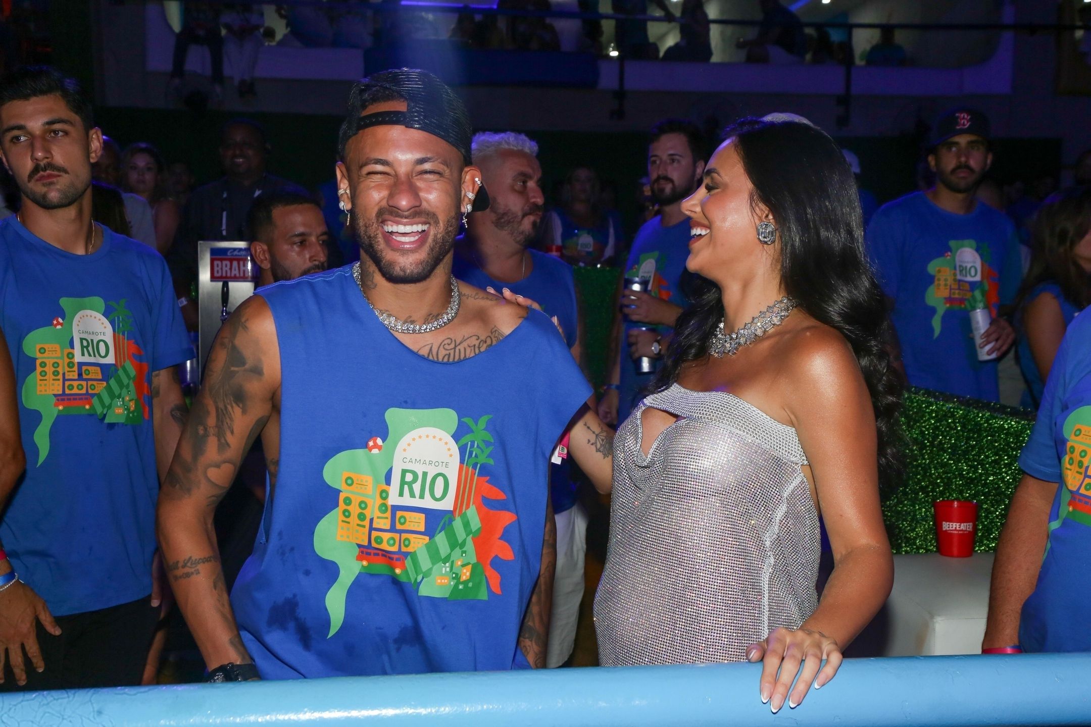 Neymar z Bruną Biancardi