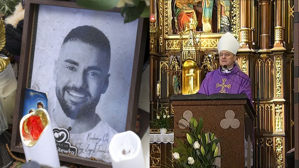 Pogrzeb Łukasza Litewki. Poruszające słowa księdza