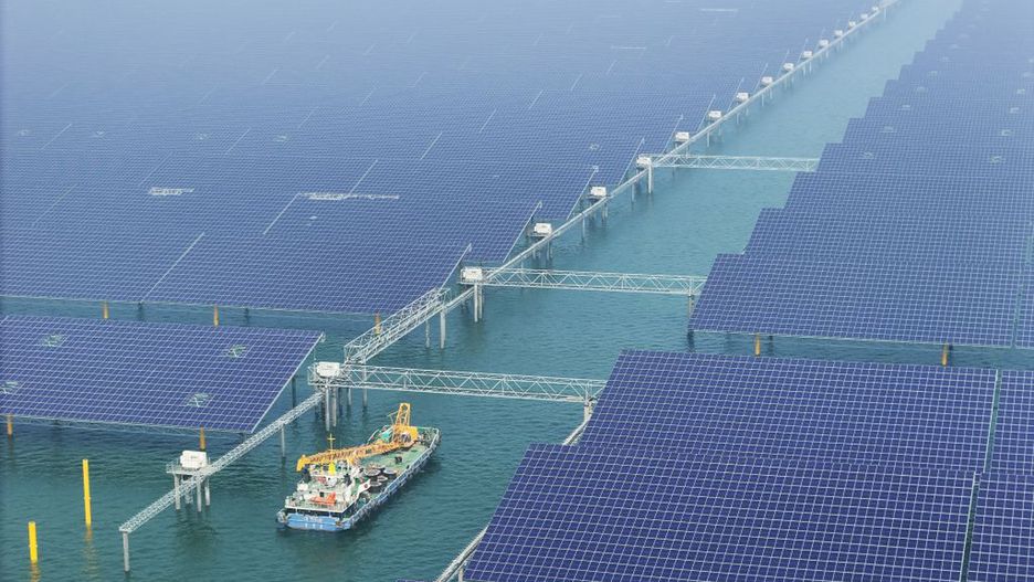 China Ocean Energy Installed Capacity
An aerial photo shows the 400MW offshore fixed offshore photovoltaic project of CGN Zhaoyuan in Shandong province, China, on February 28, 2025. (Photo by Costfoto/NurPhoto via Getty Images)
NurPhoto
coastal region, environmental impact, power capacity, aerial photo, photovoltaic project, solar power, february 28, solar technology, sustainable, offshore installation, 400mw, energy innovation, fixed offshore, chinese energy sector, cgn zhaoyuan, shandong energy projects, energy production, renewable resource, clean energy, nurphoto, electricity generation, energy infrastructure, costfoto, green technology., offshore, solar industry, photovoltaic panels, china, solar farm, chn