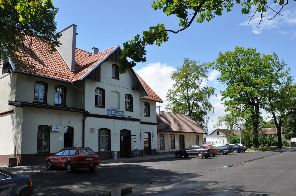 Dworzec kolejowy w Suszu przed remontem