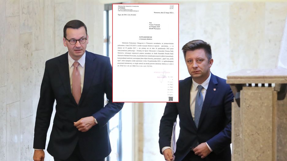 Afera mailowa doprowadziła do dymisji Michała Dworczyka z funkcji szefa KPRM