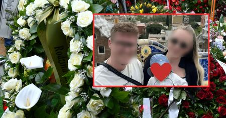 Pogrzeb ofiar wypadku w Krakowie. Wzruszająca dedykacja od Oliwierka