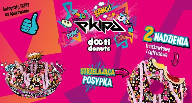 Nowe Donuty Ekipy od Dooti Donuts w Biedronce