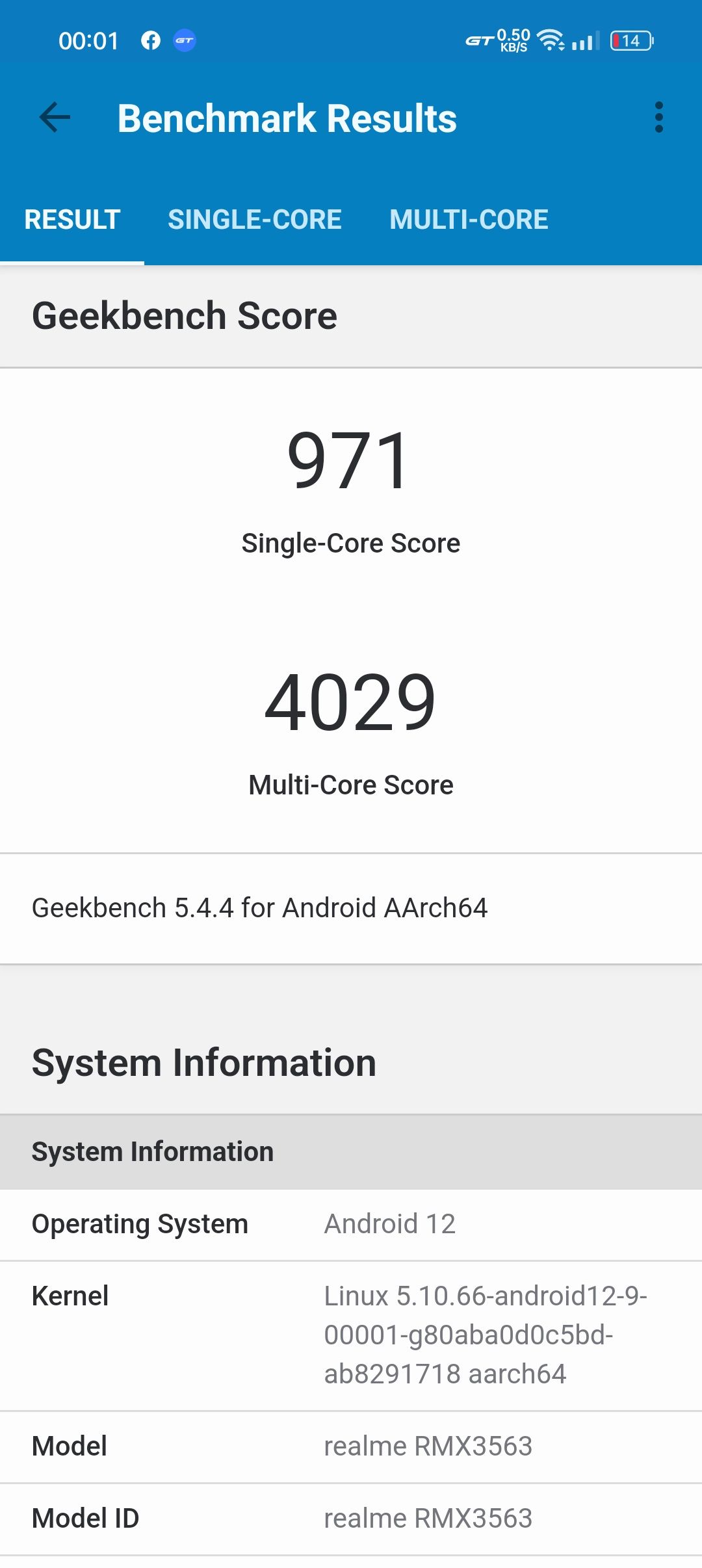 Wyniki benchmarków Geekbench 5 (wyjątkowo dobry rezultat dla wielordzeniowego trybu), AnTuTu 9 (wartość, która wciąż budzi respekt), Androbench